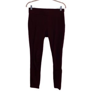 Ann Taylor Size 4 Maroon Skinny, Stretchy Pants